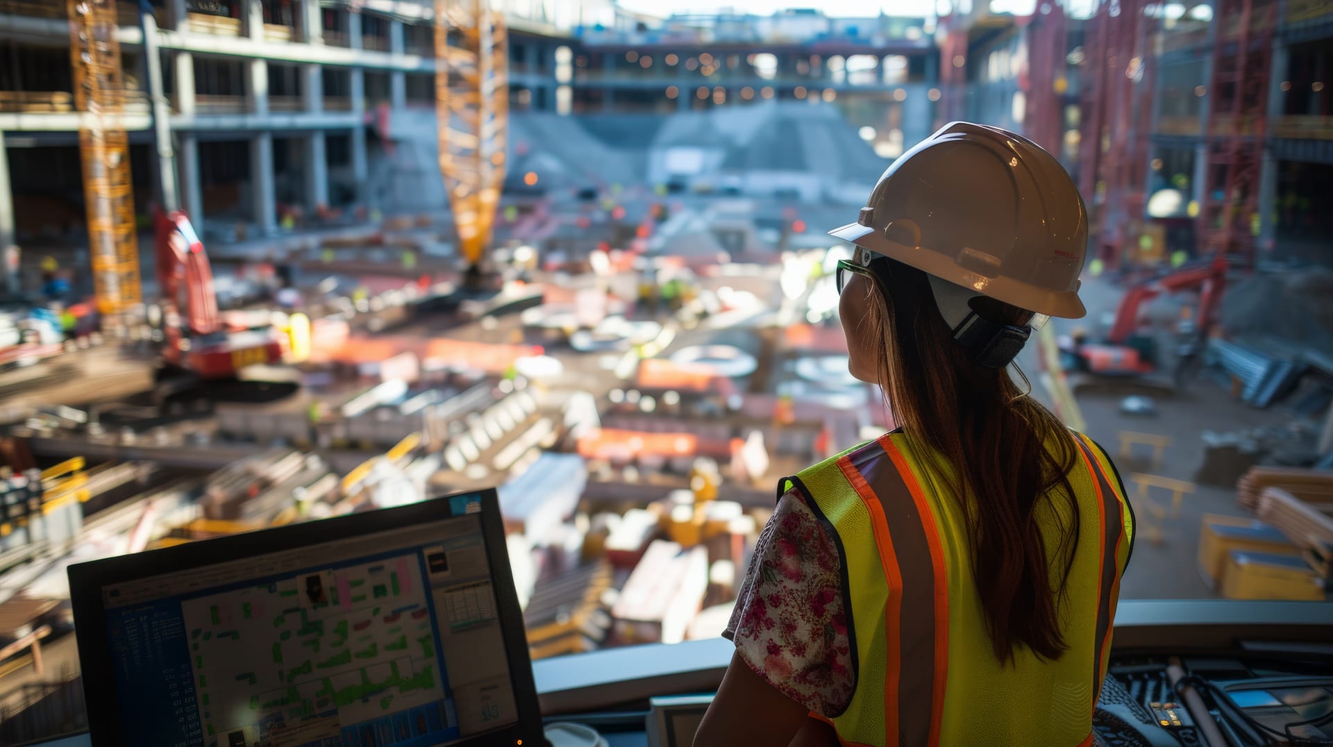 Wheatstone engineers on a job site